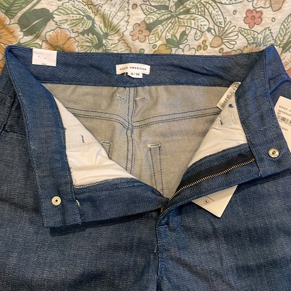 NWT! Good American Skate Trousers Sz 8 - Picture 8 of 12